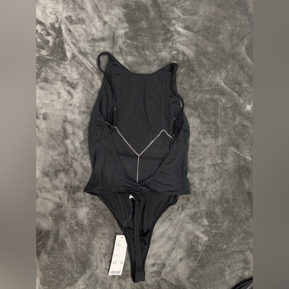 Cute backless bodysuit from Urban Outfitters size s in black